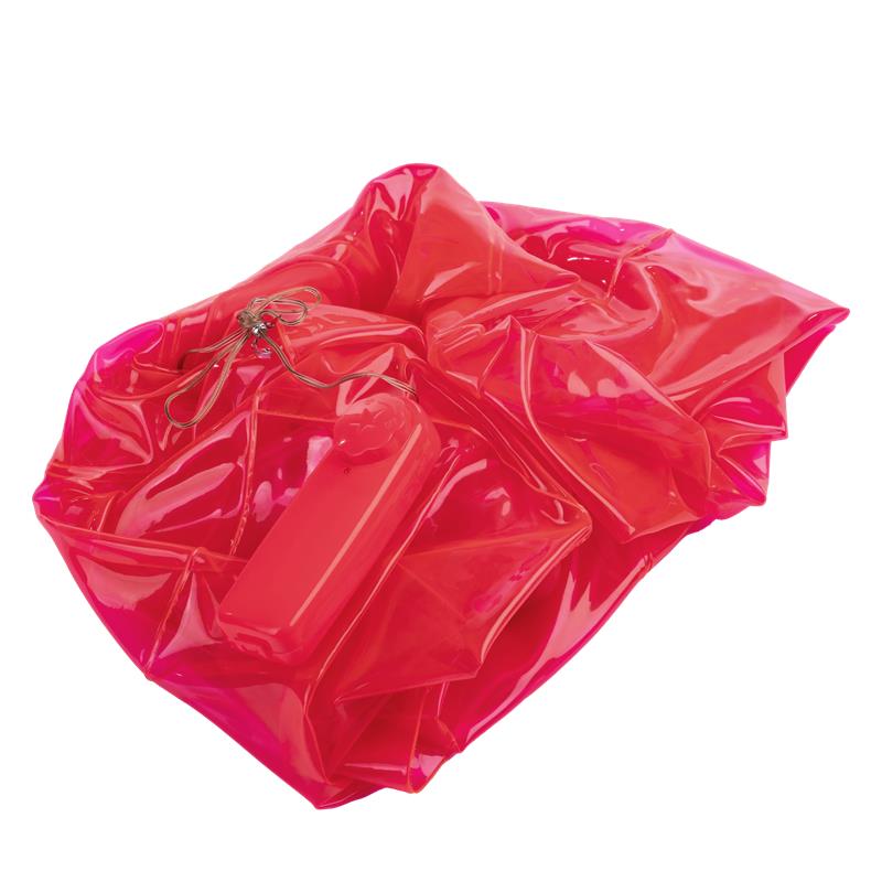INFLATABLE FUN - INFLATABLE CUSHION WITH VIBRATING DILDO AND RMOTE DING DONG