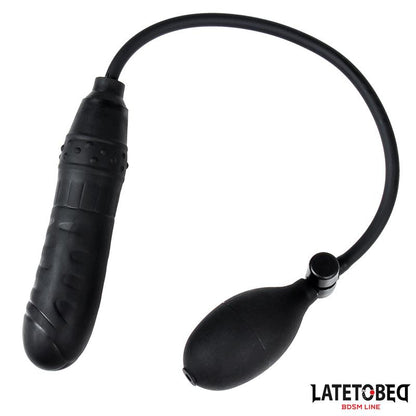 LATETOBED BDSM LINE - INFLATABLE DILDO WITH MANUAL PUMP