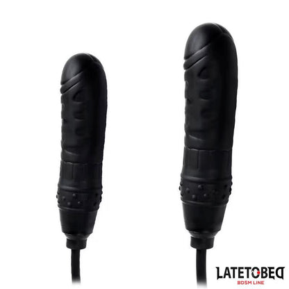 GAMME BDSM LATETOBED - DILDO GONFLABLE AVEC POMPE MANUELLE