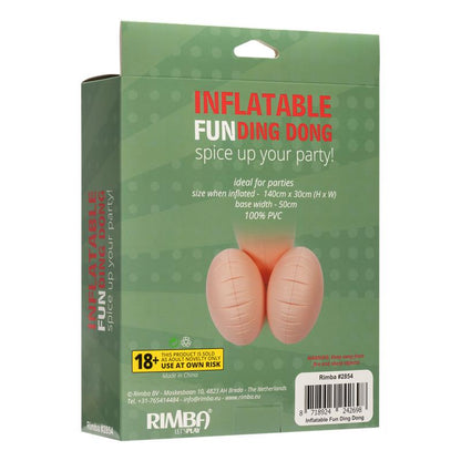 INFLATABLE FUN - INFLATABLE FUN DING DONG SPICE UP YOUR PARTY 140 CM