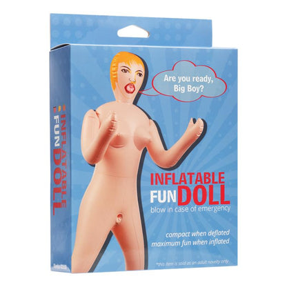INFLATABLE FUN - INFLATABLE FUN DOLL ARE YOU READY, BIG BOY? 145CM