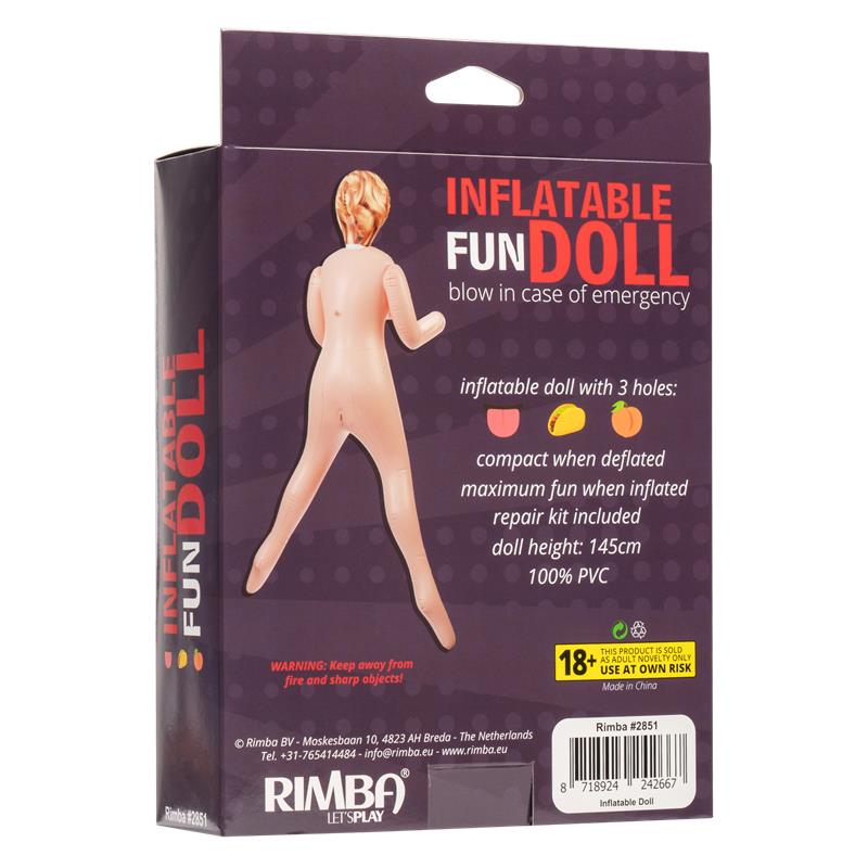INFLATABLE FUN - INFLATABLE FUN DOLL FILL ME UP! 145 CM