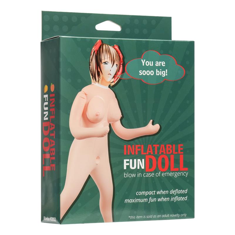 INFLATABLE FUN - INFLATABLE FUN DOLL YOU ARE SOOO BIG! 145 CM