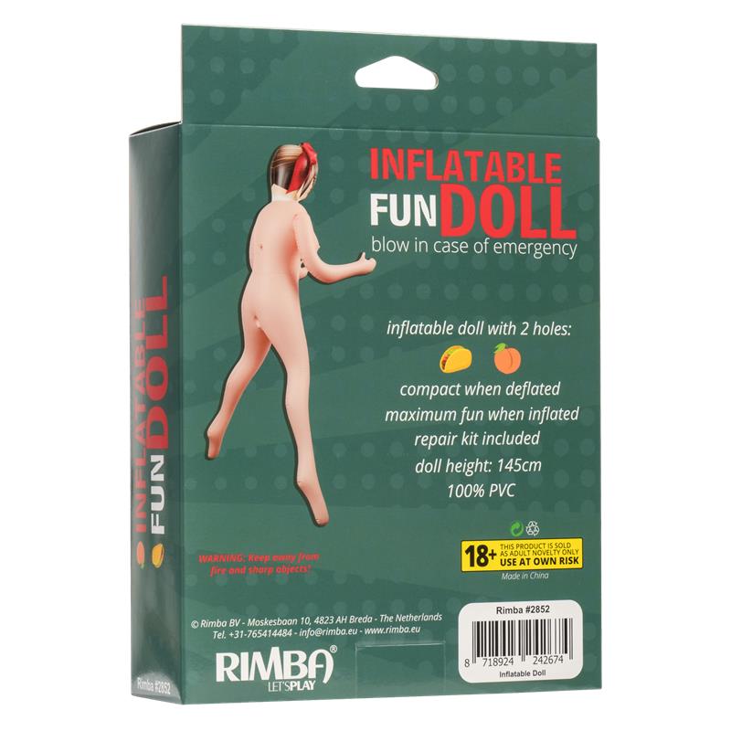 INFLATABLE FUN - INFLATABLE FUN DOLL YOU ARE SOOO BIG! 145 CM