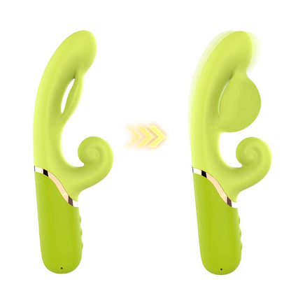 URBAN SKY - INFLATABLE RABBIT VIBRATOR GREEN