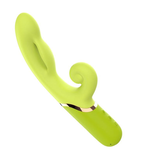 URBAN SKY - INFLATABLE RABBIT VIBRATOR GREEN