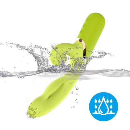 URBAN SKY - INFLATABLE RABBIT VIBRATOR GREEN
