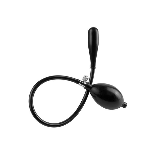 ANAL FANTASY COLLECT. - INFLATABLE SILICONE ASS EXTENSOR BLACK