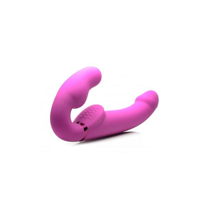 STRAP U - INFLATABLE STRAPLESS STRAP-ON INFLATABLE FUNCTION WITH REMOTE CONTROL PINK