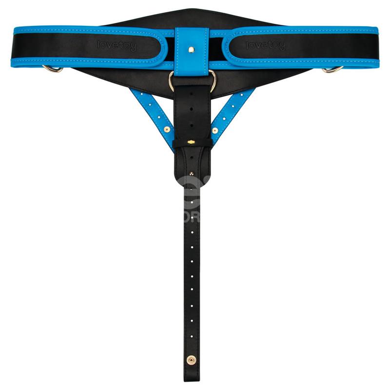 LOVETOY - INGEN ADJUSTABLE STRAP ON WITH HOLLOW DILDO 9 ENHANCED SET L/XL/2XL