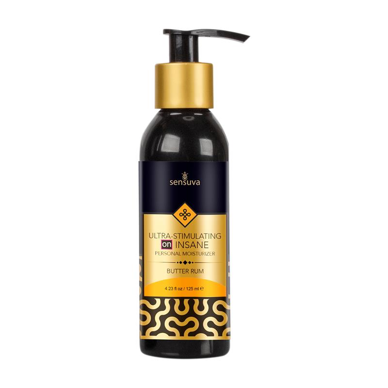 SENSUVA - INSANE AROUSAL GLIDE HOT BUTTER RUM 125 ML