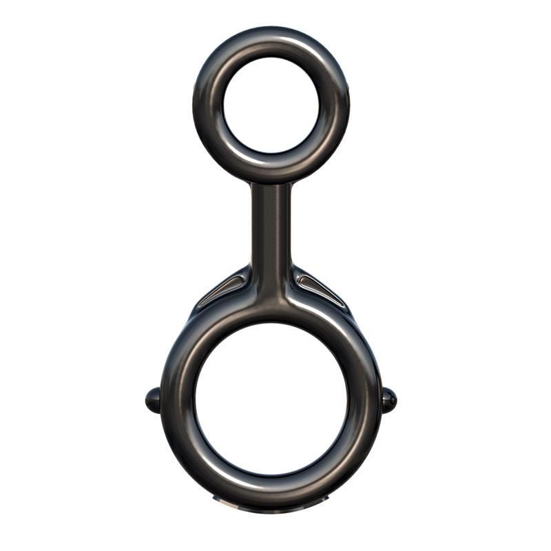 FANTASY C-RINGZ - ANILLO DOBLE IRONMAN NEGRO
