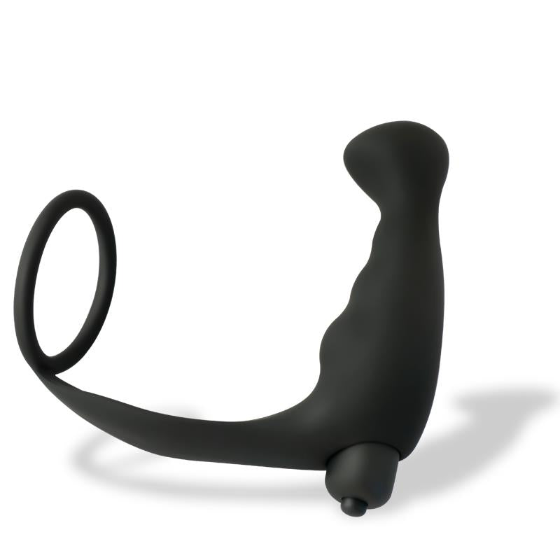 AFTERDARK - IUTERP VIBRATING ANAL PLUG WITH PENIS RING