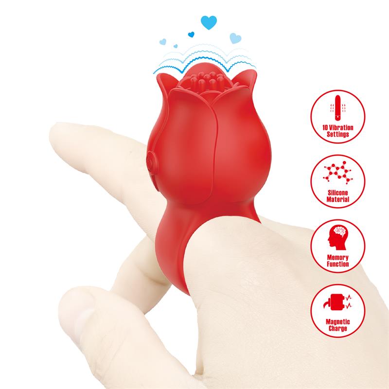 PRETTYLOVE - JAE ROSE FINGER VIBRATOR