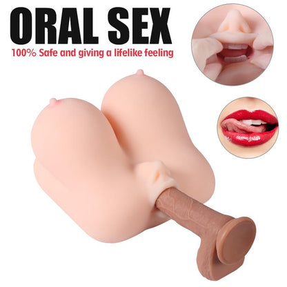 XISE - JALOME MASTURBATOR 3 IN 1 VAGINA, MOUTH AND BREAST 3.2 KG