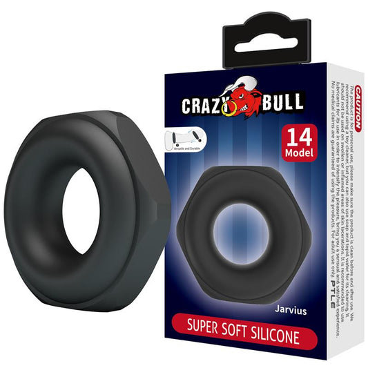 CRAZY BULL - JARVIUS COCK RING  SILICONE MOD 14