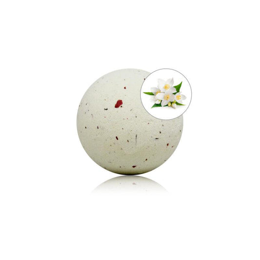 TALOKA - JASMINE AROMA BATH BOMB WITH ROSE PETALS 150 GR