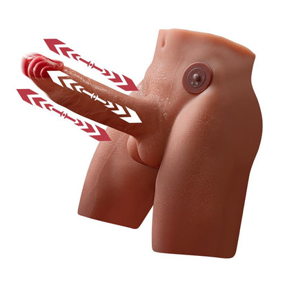 XISE - JASON DILDO AND ASS MASTURBATOR WITH THRUSTING AND VIBRATING 4.1 KG