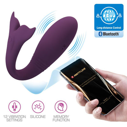 PRETTYLOVE - JAYLEEN COUPLES TOY WITH APP
