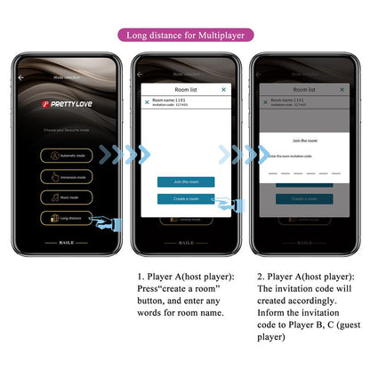 PRETTYLOVE - JAYLEEN STIMULATOR WITH APP CONTROL