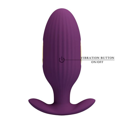 PRETTYLOVE - JEFFERSON ANAL PLUG WITH VIBRATION AND ELECTROSHOCK WITH APP
