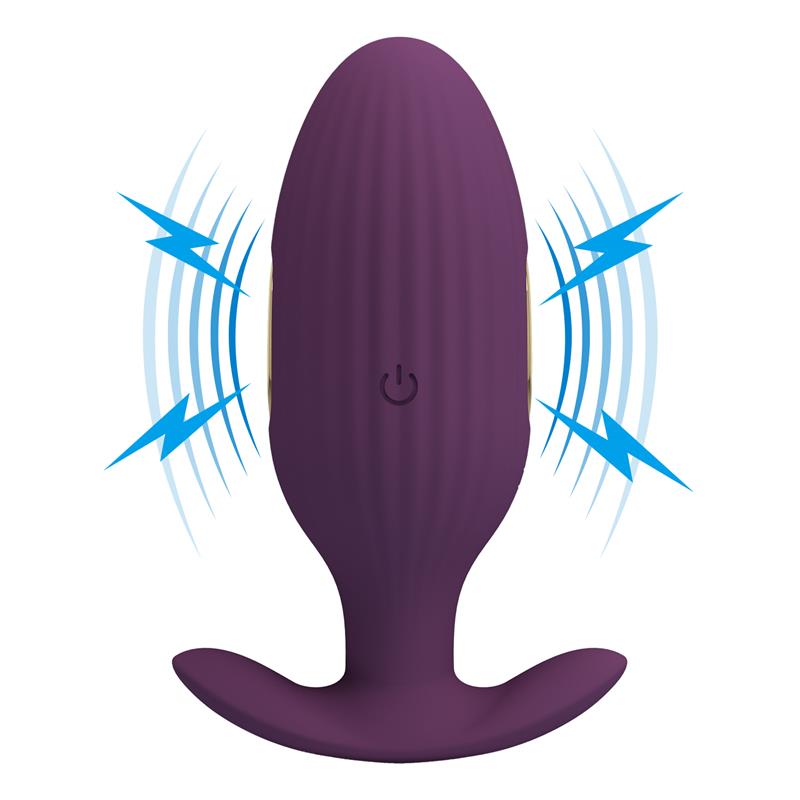 PRETTYLOVE - JEFFERSON ANAL PLUG WITH VIBRATION AND ELECTROSHOCK WITH APP