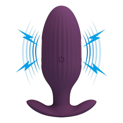 PRETTYLOVE - JEFFERSON ANAL PLUG WITH VIBRATION AND ELECTROSHOCK WITH APP