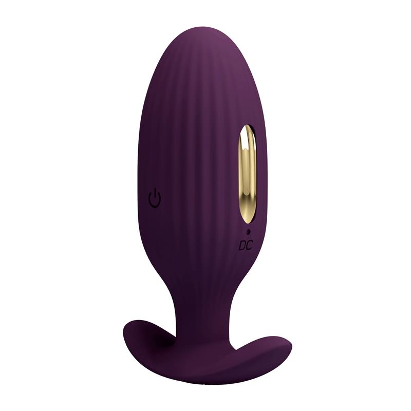 PRETTYLOVE - JEFFERSON ANAL PLUG WITH VIBRATION AND ELECTROSHOCK WITH APP