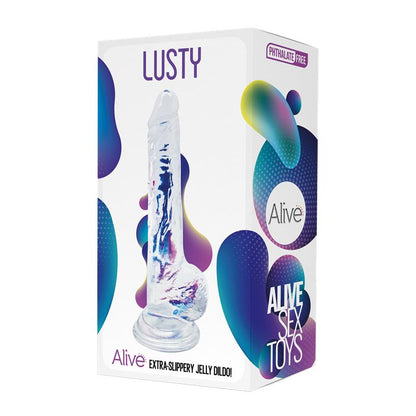 ALIVE - JELLY DILDO LUSTY 18 CM