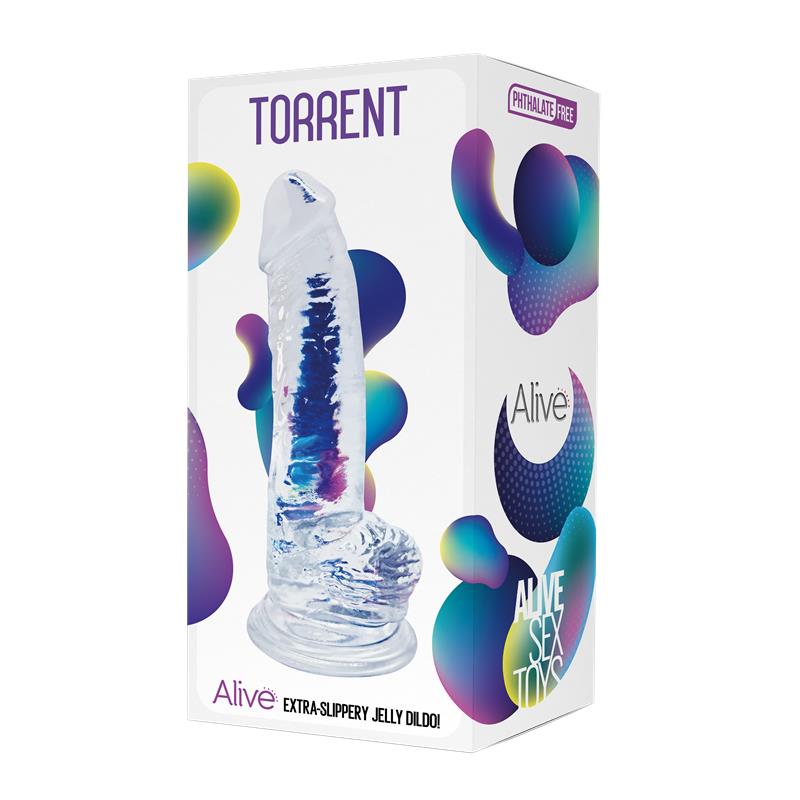ALIVE - JELLY DILDO TORRENT 20.6 CM