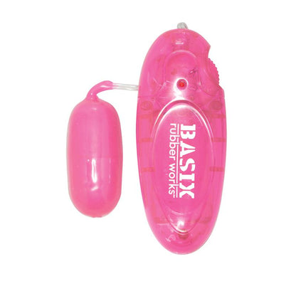 BASIX RUBBER WORKS - JELLY VIBRATING EGG PINK