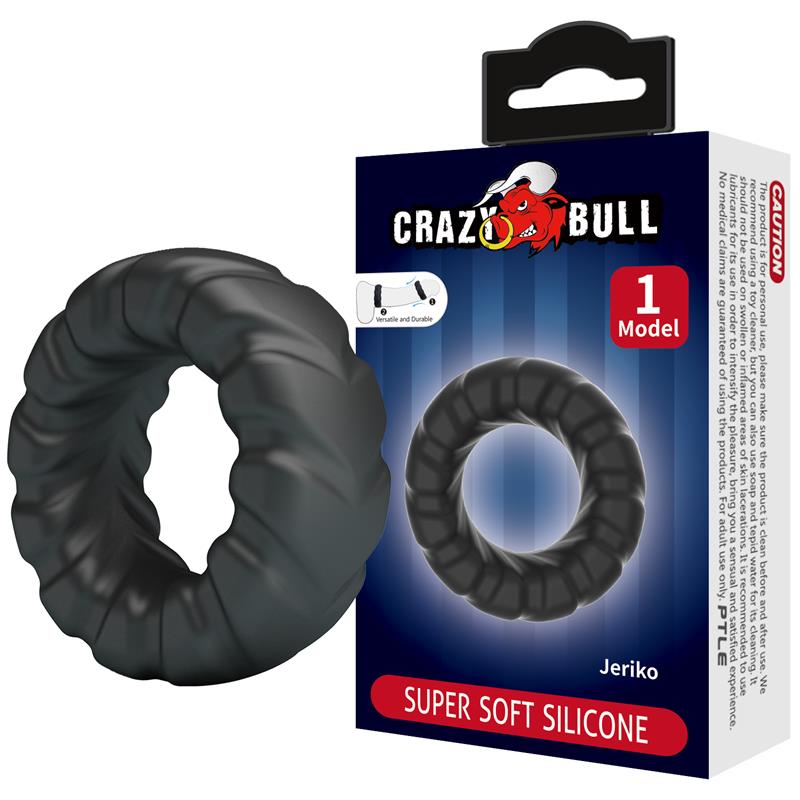 CRAZY BULL - JERIKO COCK RING SILICONE MOD 1
