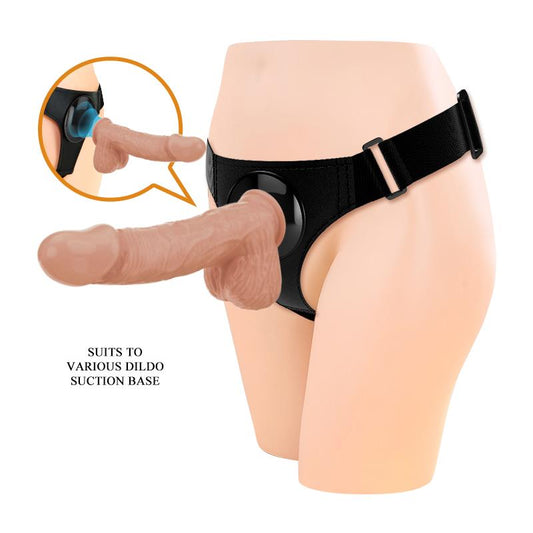 PRETTYLOVE - JERRY HARNESS WITH DILDO 7.6