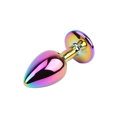 CHISA - JEWELLED METAL BUTT PLUG 2.7