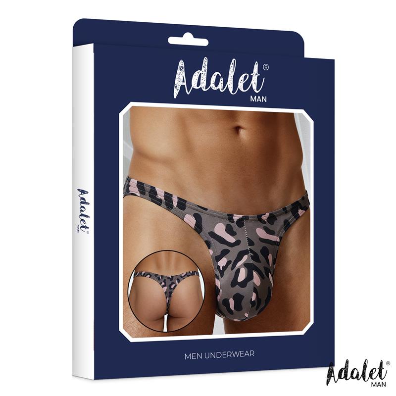 ADALET MAN - JOHN THONG LOW-RISE LEOPARD