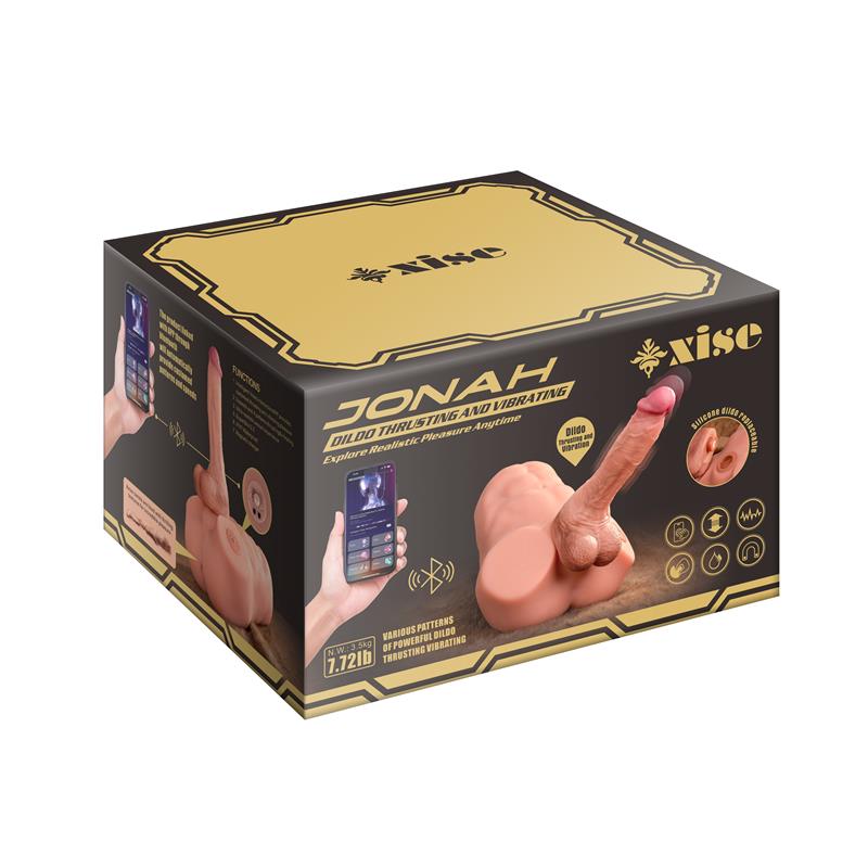 XISE - JONAH SEMI TORSO WITH DETACHABLE DILDO, THRUSTING AND APP 3.48 KG