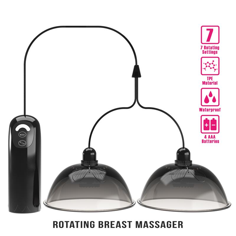 PRETTYLOVE - JOSLYN ROTATING BREAST MASSAGER