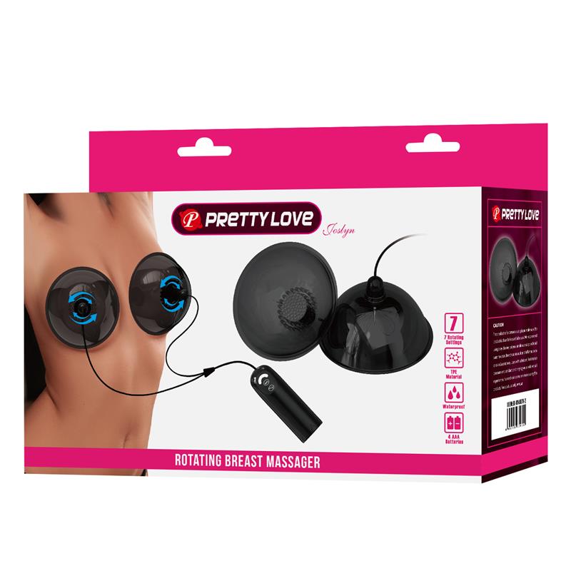 PRETTYLOVE - JOSLYN ROTATING BREAST MASSAGER