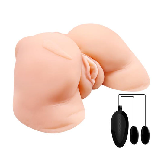 CRAZY BULL - VAGINA AND ANUS WITH REALISTIC MESH WITH VIBRATION