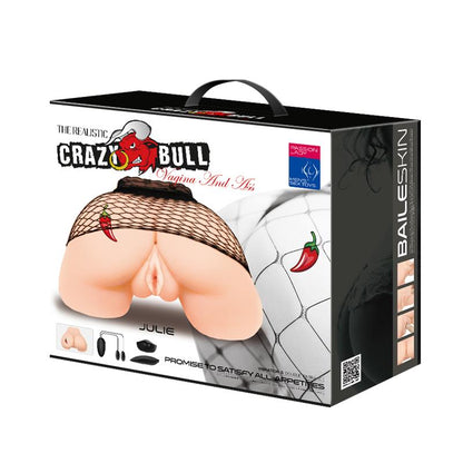 CRAZY BULL - JULIE VIBRATING VAGINA AND ASS MASTURBATOR