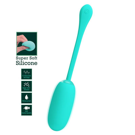 PRETTYLOVE - JULIUS VIBRATING EGG GREEN