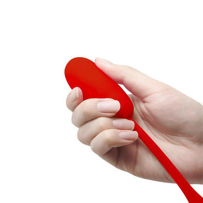 PRETTYLOVE - JULIUS VIBRATING EGG RED
