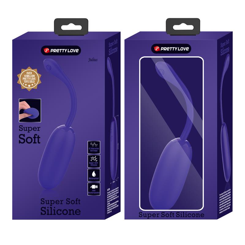 PRETTYLOVE - JULIUS VIBRATING EGG VIOLET