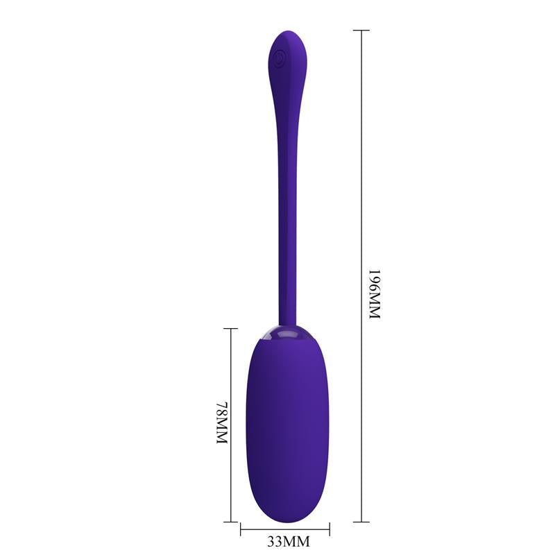 PRETTYLOVE - JULIUS VIBRATING EGG VIOLET