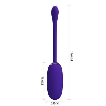 PRETTYLOVE - JULIUS VIBRATING EGG VIOLET
