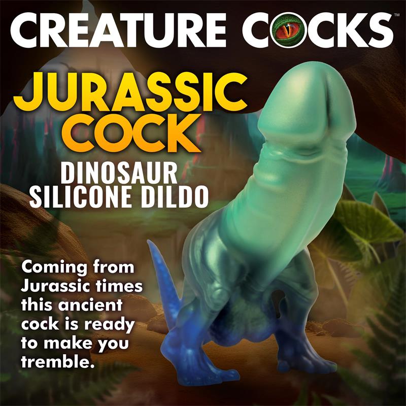 CREATURE COCKS - JURASSIC COCK DINOSAUR DILDO
