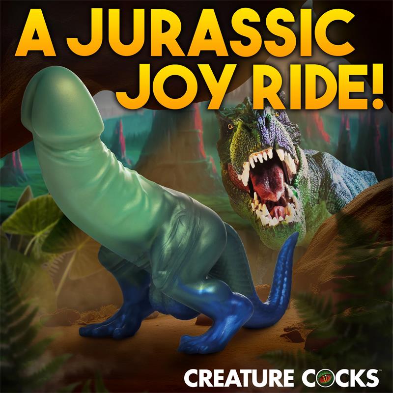 CREATURE COCKS - JURASSIC COCK DINOSAUR DILDO