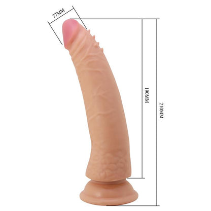 PRETTYLOVE - KABLE SLIDING SKIN REALISTIC DILDO 8.3 - 21 CM