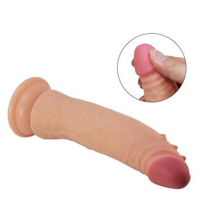 PRETTYLOVE - KABLE SLIDING SKIN REALISTIC DILDO 8.3 - 21 CM
