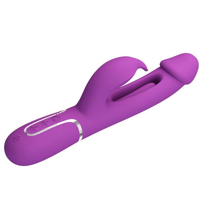 PRETTYLOVE - KAMPAS VIBRATOR WITH LICKING LILAC